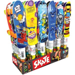 CONFEITO FRUTINHA SKATE 11X30X2GR