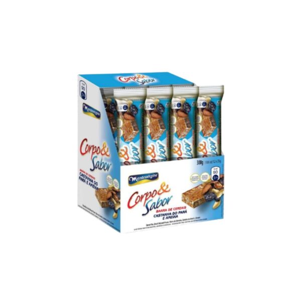 CORPO & SABOR CASTANHA E AMEIXA 12X25G CX/8DP