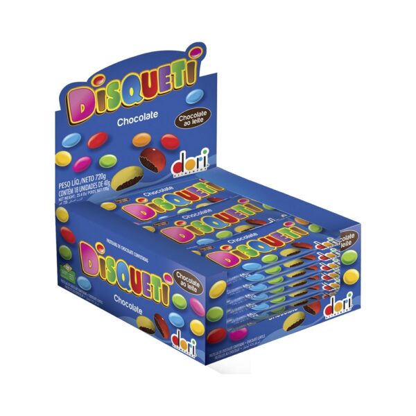 DISQUETI CHOC CONF DP/18UN/40GR (CX/6DP)