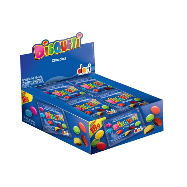 DISQ DORI CHOCO DP/24UN/18GR (CX/9DP)