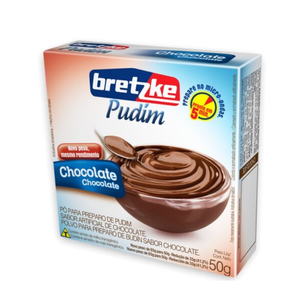 PUDIM CHOCO BRETZKE 50GR (CX/36UN)