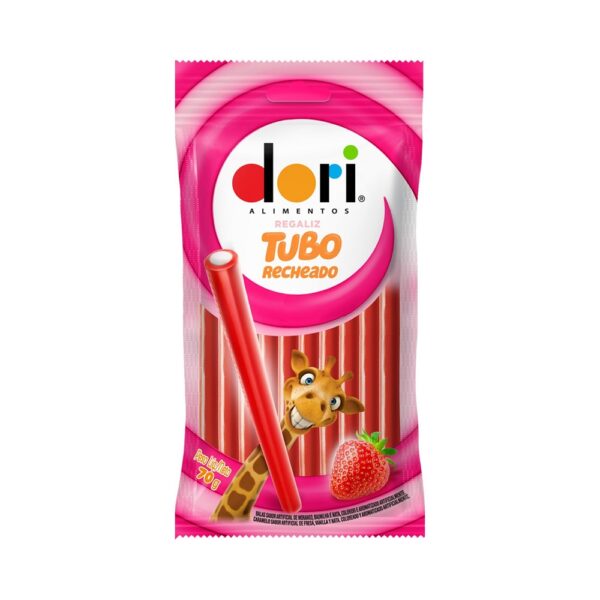 DORI REG. TUBO MORANGO RECH 12X70GR