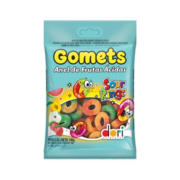 GOMETS GOMA ANEL ACIDO 30X100GR