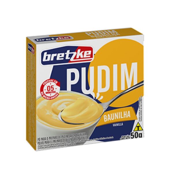 PUDIM BAUNILHA BRETZKE 50GR (CX/36UN)