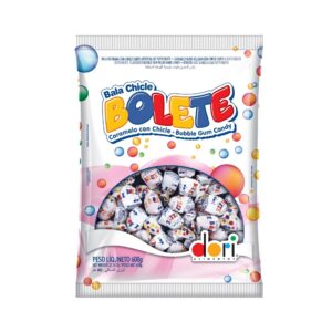 BALA BOLETI TUTTI FRUTTI 600GR (CX/30PC)