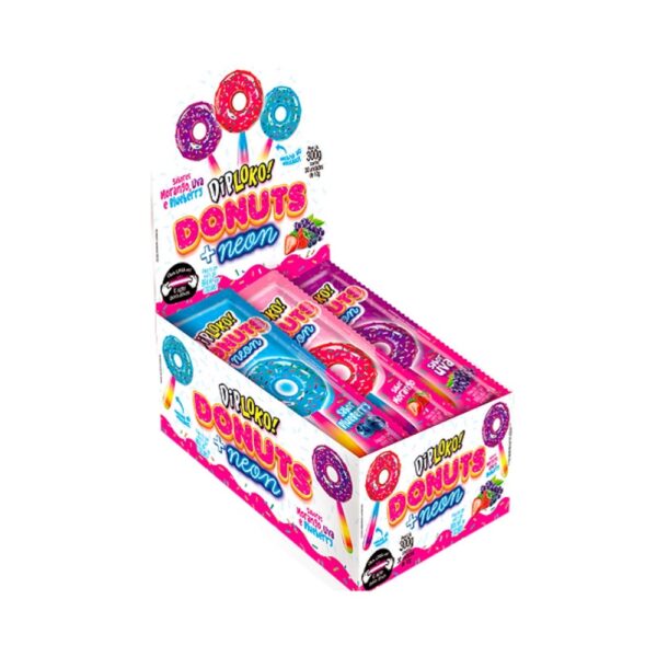 DIPLOKO NEON DONUTS 12X30X10GR