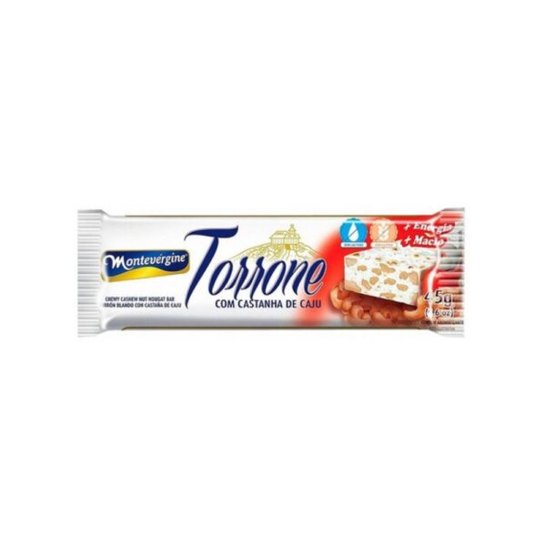TORRONE CAJU 12X45G CX/8DP