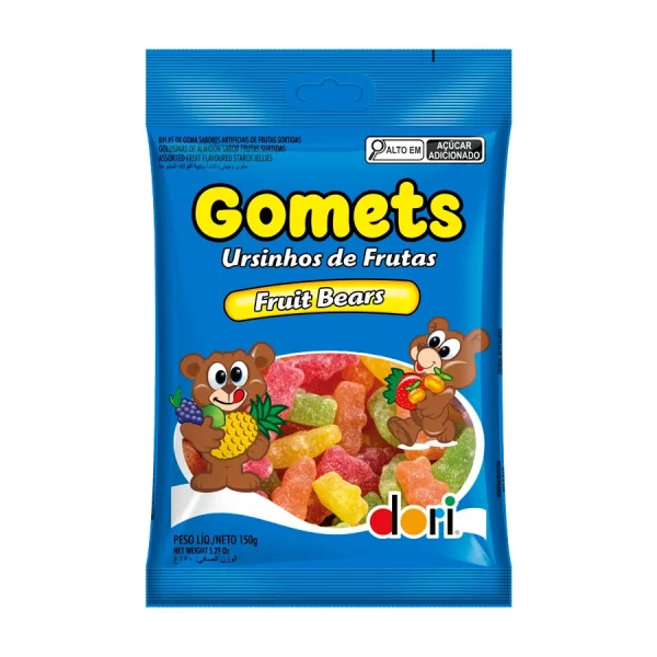 GOMETS URSO DE FRUTAS 30X100GR