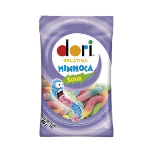 DORI GELATINA MINHOCA ACIDA 16X60GR