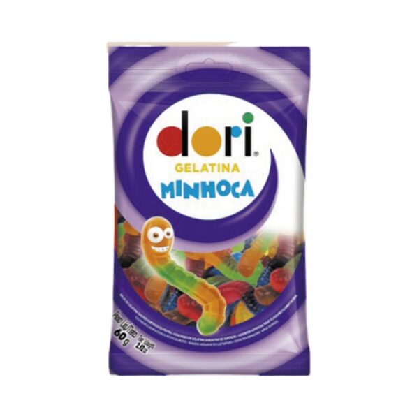 DORI GELATINA MINHOCA 16X60GR
