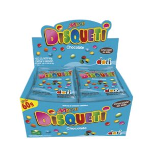 MINI DISQ CHOC CONF DP/16UN/60GR CX/4DP