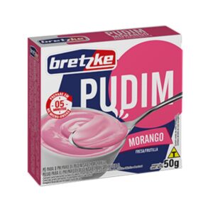 PUDIM MORANGO BRETZKE 50GR (CX/36UN)