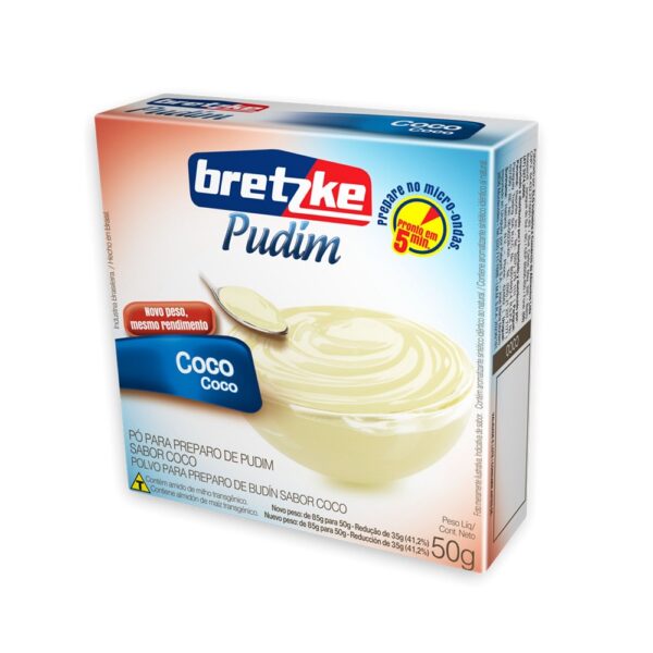 PUDIM COCO BRETZKE 50GR (CX/36UN)
