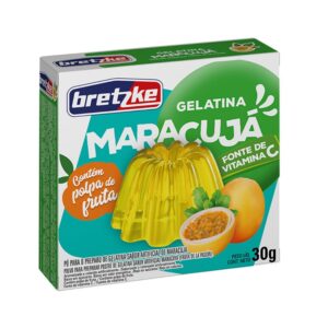 GELATINA MARACUJÁ BRETZKE 30GR (CX36)