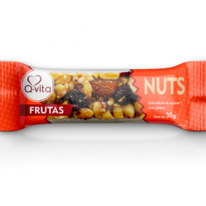 BARRA NUTS FRUTAS DISPLAY 18 un