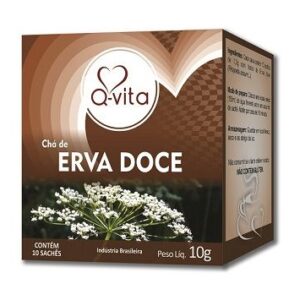 CHÁ Q-VITA ERVA DOCE 10G SACHÊ