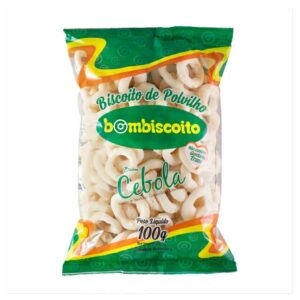 BISCOITO POLVILHO SALGADO BOM BISCOITO SABOR CEBOLA 100g