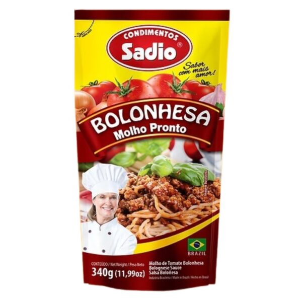 MOLHO DE TOMATE BOLONHESA SADIO 24X300G