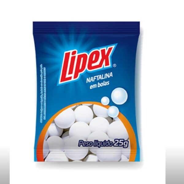 NAFTALINA CARTELA 12UN/25GR CX /12CARTELAS