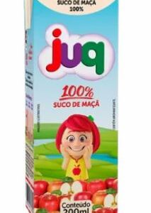 SUCO DE MAÇÃ INTEGRAL JUQ 200ML (CX/24UN)